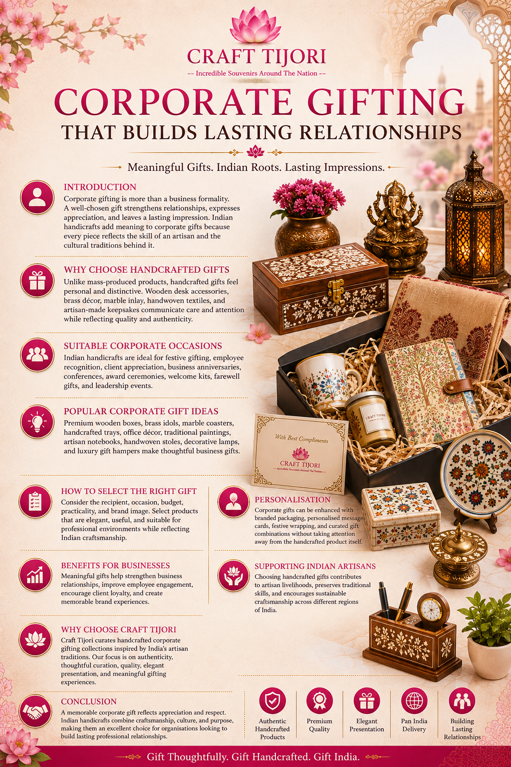 Corporate Gifting With Indian Handicrafts