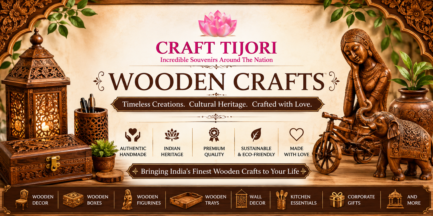 wooden craft